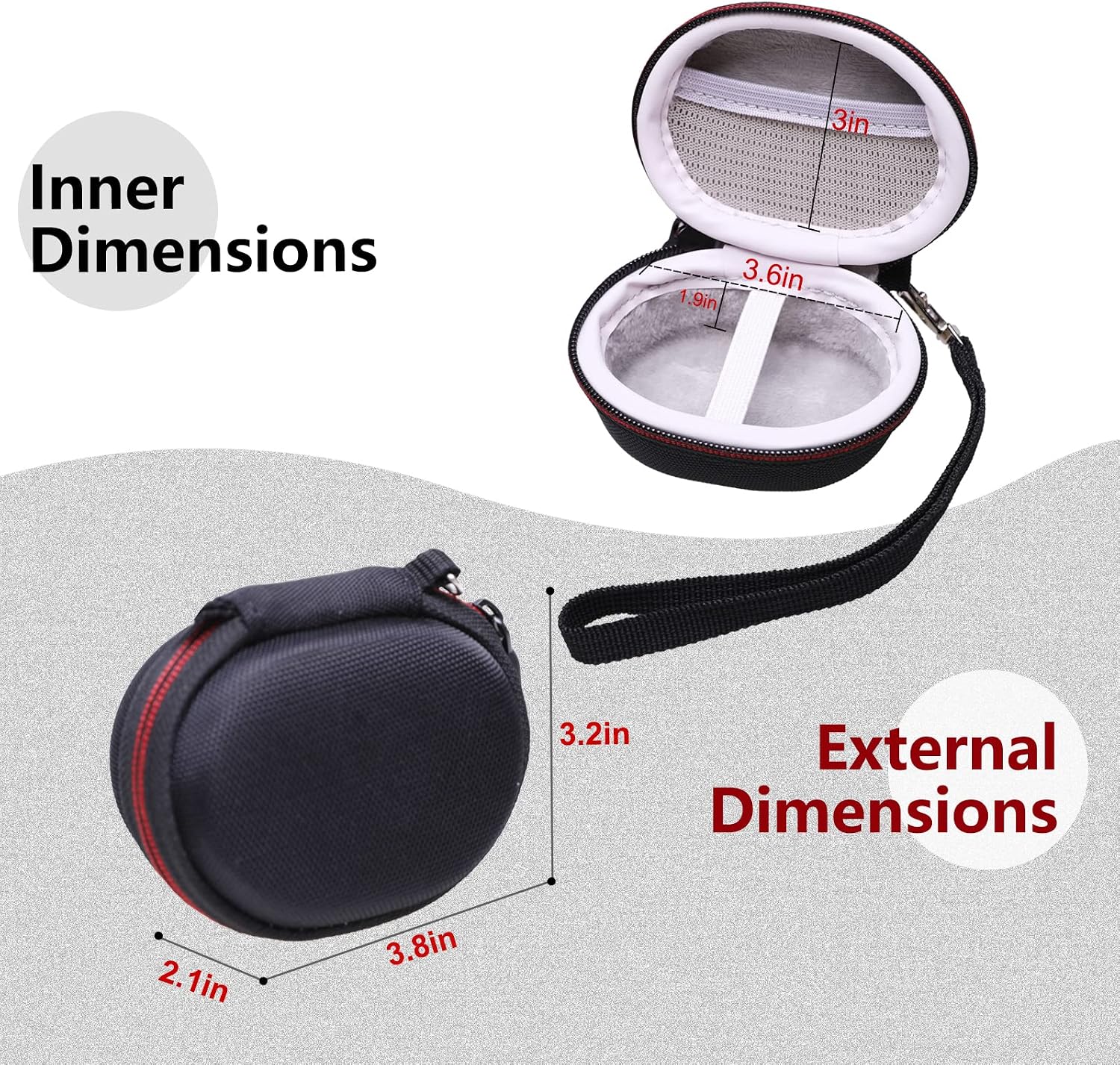 LTGEM Hard Case Cover for Sony - Headphone Case Hard recension och pris